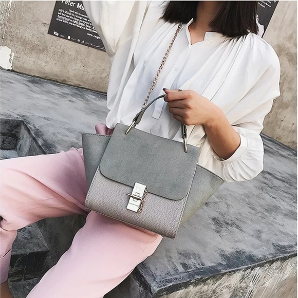 NEW REIMS Leather Shoulder Crossbody Wrist Purse - Picture 5 of 7